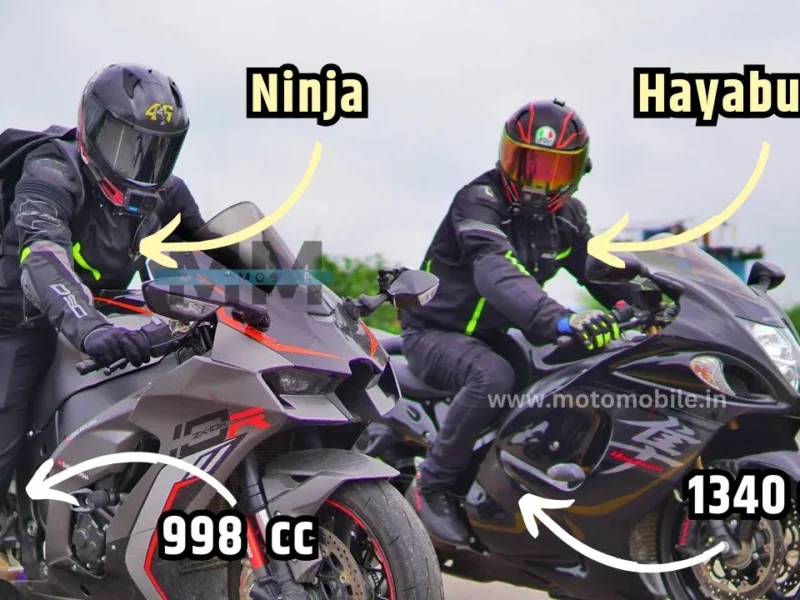 Suzuki Hayabusa vs Kawasaki Ninja ZX10R