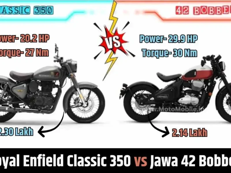 Royal Enfield Classic 350 vs Jawa 42 Bobber