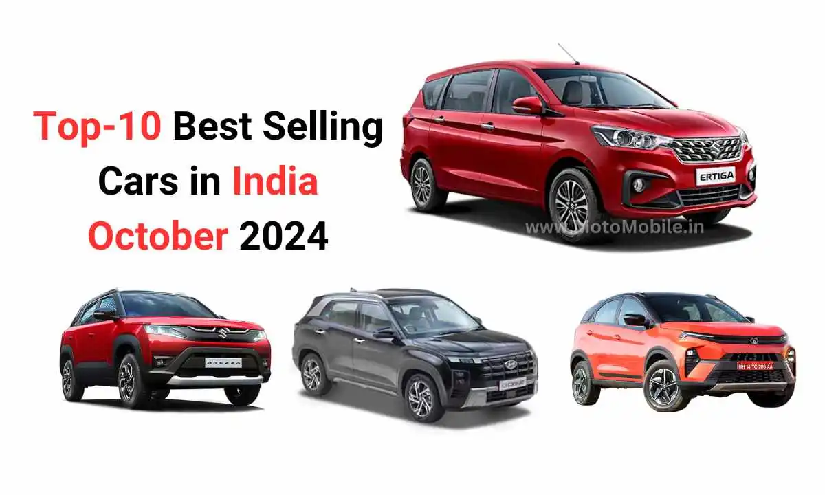 Top-10 Best Selling Cars in India October 2024