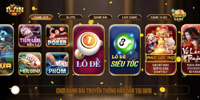 IWIN mobile - Link Vào IWINCLUB, Tải App IWIN Club Mới Nhất Nhóm game bài truyền thống tại IWIN